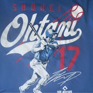 Blue Baseball Graphic Tee